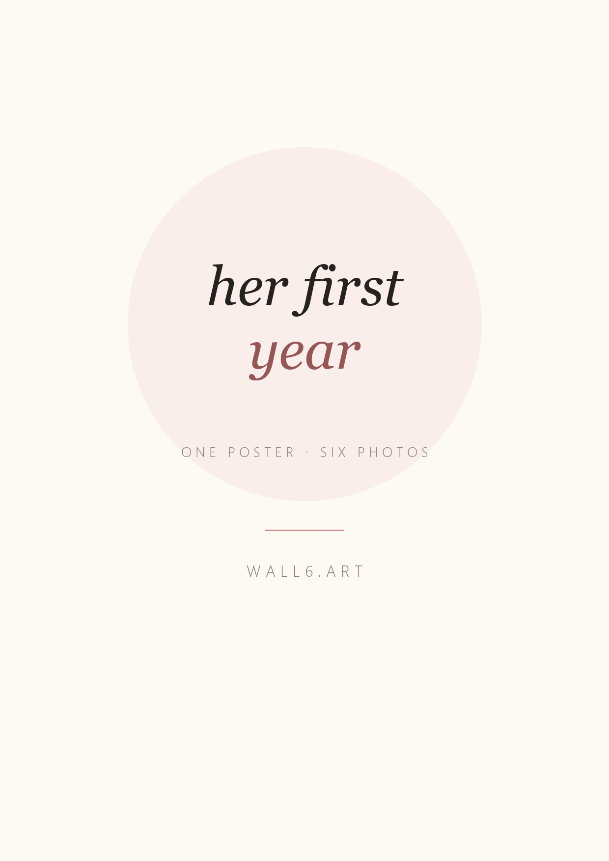 first year poster